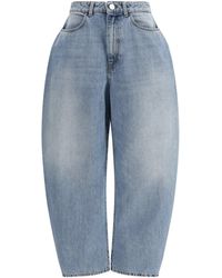 Rohe - Front Button Jeans With Zip Closure - Lyst