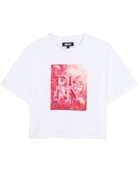 DKNY - T-Shirt Con Stampa Ny - Lyst