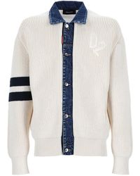 DSquared² - Cardigan With Logo - Lyst