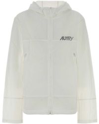 Autry - White Nylon Windbreaker - Lyst