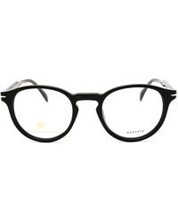 David Beckham - Round Eyeglasses Db 1122 For - Lyst