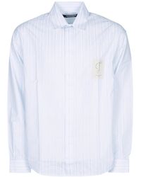 Jacquemus - Simon Shirt With Logo Stripe Detailing - Lyst