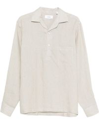 Lardini - Classic Polo Shirt With Chest Pocket And Side Slits - Lyst