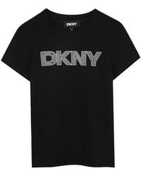 DKNY - T-Shirt With Logo - Lyst