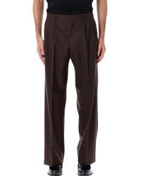 sunflower - Pleated Wool-Blend Trousers - Lyst