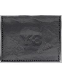 Y-3 - Leather Card Holder Wallet - Lyst