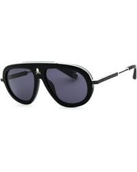 Philipp Plein - Spp151W Plastic Oval Sunglasses - Lyst