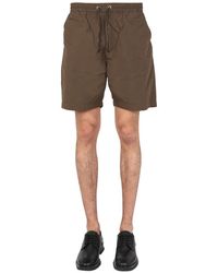 Universal Works - Bermuda With Check Pattern - Lyst