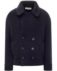 Lanvin - Knit Wool Jacket - Lyst
