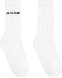 Jacquemus - Logo Cotton Blend Socks - Lyst