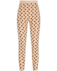 Marine Serre - All-Over Moon Print Leggings - Lyst