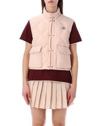 Moncler - Biois Down Quilted Gilet - Lyst