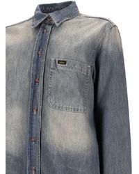 Lois - Style Denim Button-Up Shirt - Lyst