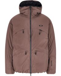 Oakley - Hooded Puffer Jacket - Lyst