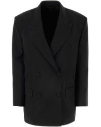 Givenchy - Wool Blend Oversize Blazer - Lyst