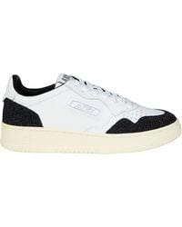 Autry - Medalist Low Sneakers With Glitter - Lyst