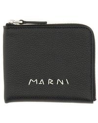 Marni - Logo Wallet - Lyst