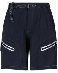 and wander - Technical Cargo Shorts With Belt - Lyst