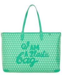 Anya Hindmarch - I Am A Plastic Bag Zipped Motif Tote - Lyst