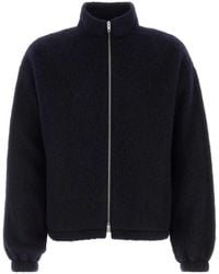 Jil Sander - Midnight Wool Blend Sweatshirt - Lyst