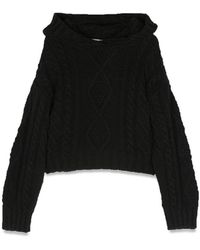 MSGM - Hoodie Sweater - Lyst