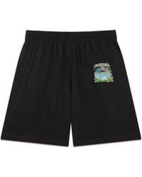 CASABLANCA - Shorts Monogram Jacquard - Lyst
