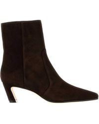 Stuart Weitzman - Mini Suede Ankle Boots - Lyst