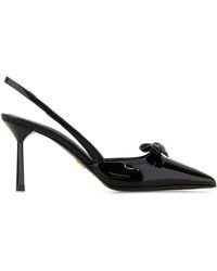Prada - Leather Pumps - Lyst
