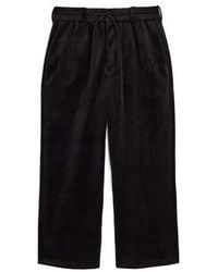 Y-3 - Velvet Elastic Waist Trousers - Lyst