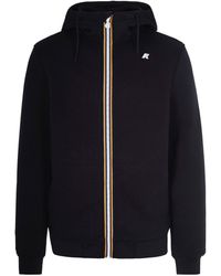 K-Way - Hooded Zip-Up Jacket - Lyst