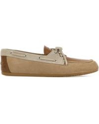 Miu Miu - Logo Loafers - Lyst