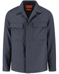 Cruna - Overshirt Jacket With Chest Pockets - Lyst