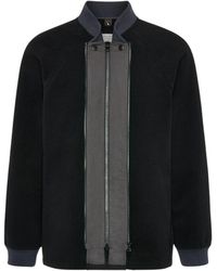 Maison Margiela - Wool Zip-Up Bomber Jacket - Lyst