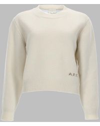 A.P.C. - A. P.C. Chic Wool Sweater For Fw26 - Lyst