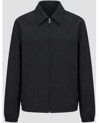 AURALEE - Tropical Wool Zip Blouson - Lyst