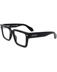 Off-White c/o Virgil Abloh - Eyeglasses Square Full Rim, Frame And Clear Demo Lens Oerj054Style541000 Sunglasses - Lyst