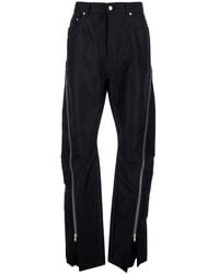 Rick Owens - 'Bolan Banana' Pants With Zip Details - Lyst