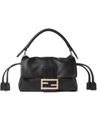 Fendi - Mini Leather Shoulder Bag With Detachable Strap, 16Cm X 20Cm X 7Cm - Lyst