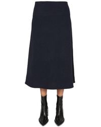 Jil Sander - Wool Skirt - Lyst