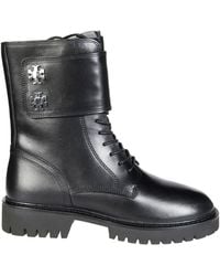 Tory Burch - Turnlock Lug Boot - Lyst