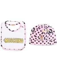 Moschino - Mini Fashion Cap Set For Baby Girls - Lyst