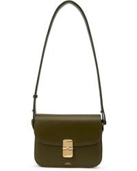 A.P.C. - Shoulder Bag Grace Leather - Lyst