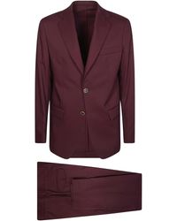 MARSĒM - Deep Burgundy New Slim Tailored Suits - Lyst