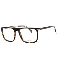 David Beckham - Db 1108 Eyeglasses Havana/Clear Demo Lens - Lyst
