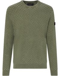 Peuterey - Textured Crewneck Sweater - Lyst