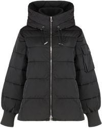 Pinko - Crusca Hooded Short Down Jacket - Lyst