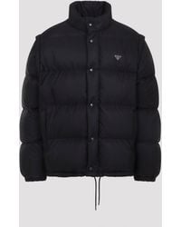 Prada - Down Puffer Jacket - Lyst