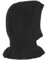 Lemaire - Wool And Alpaca Blend Hood - Lyst