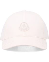 Moncler - Cotton Gabardine Baseball Cap Lining Hat - Lyst