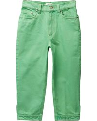 Versace - Mini Denim Jean With Five-Pocket Design - Lyst